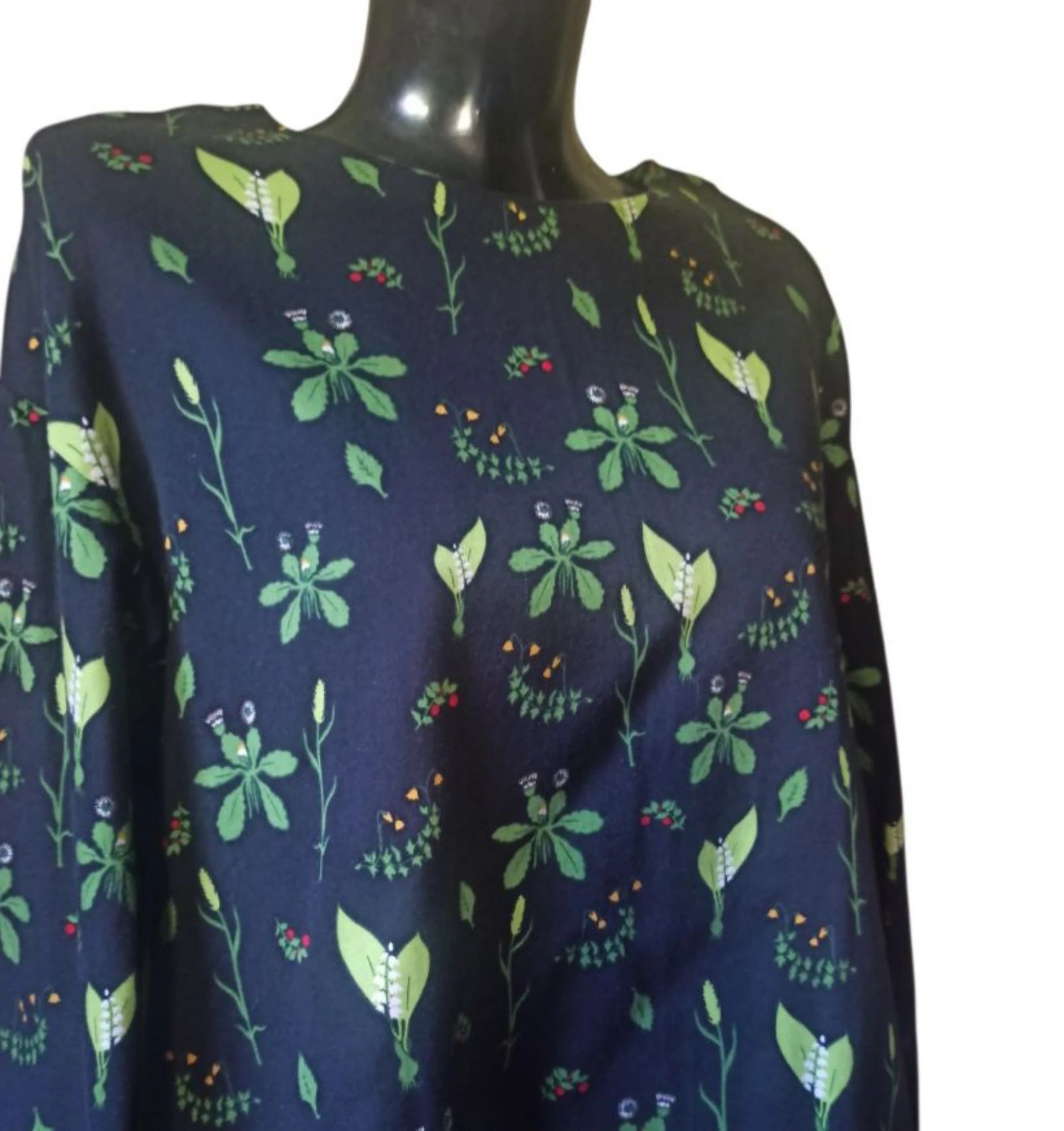 Blusa estampado botánico